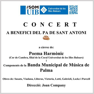 Concert a benefici del pà de Sant Antoni